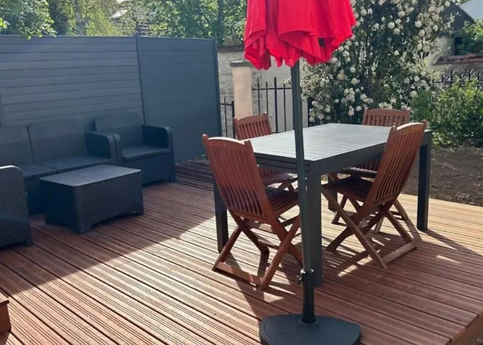 Maison - 1 chambre - 1 salon - 4 pers - jardin et terrasse