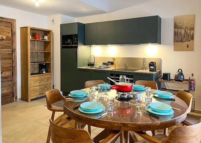Praz De Lys | Oxalis 201 - Centre Station - A 100M Des Pistes | Duplex Neuf 2 Chambres - 6 Personnes
