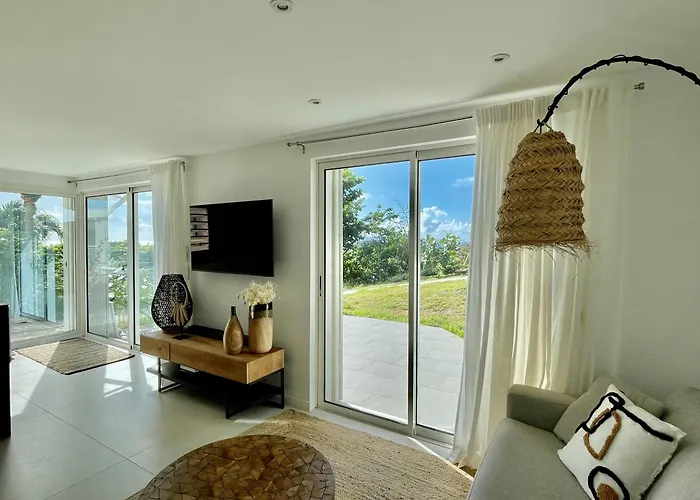 Appartement Vue Mer A St-Jean Avec Jardin Prive