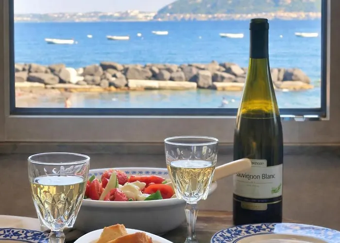 Beach House Ischia - Seafront & Aragonese Castle View -