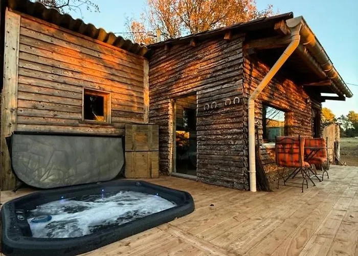 La cabane avec jacuzzi