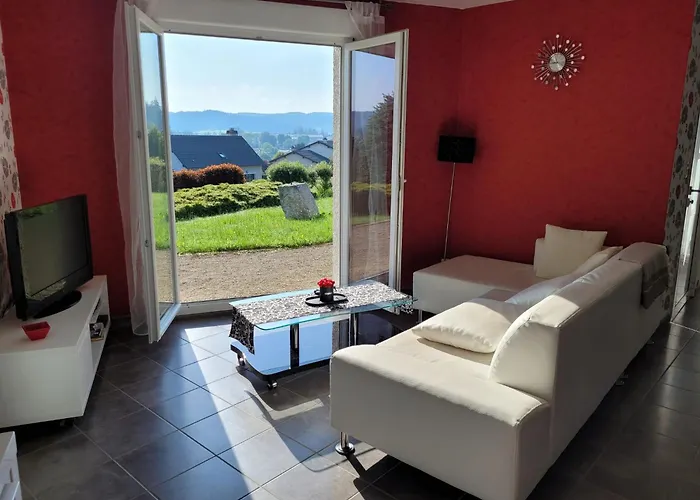 Haute-loire Tence Belle maison neuve plain-pied 4 étoiles avec parc arboré clos