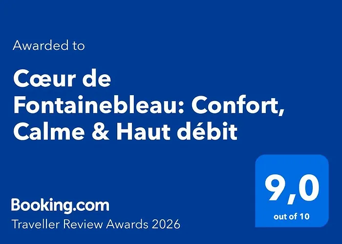 Cœur de Fontainebleau: Confort, Calme&Haut débit