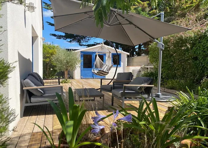 Charmante maison bord de mer - 100m des plages
