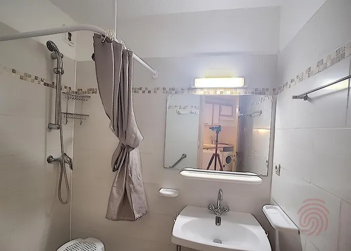 Charmant appartement avec terrasse, parking gratuit et animaux acceptés, proche des thermes à Lamalou - FR-1-451-89