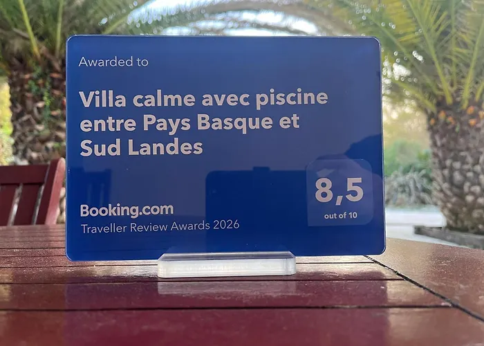 Villa calme avec piscine entre Pays Basque et Sud Landes