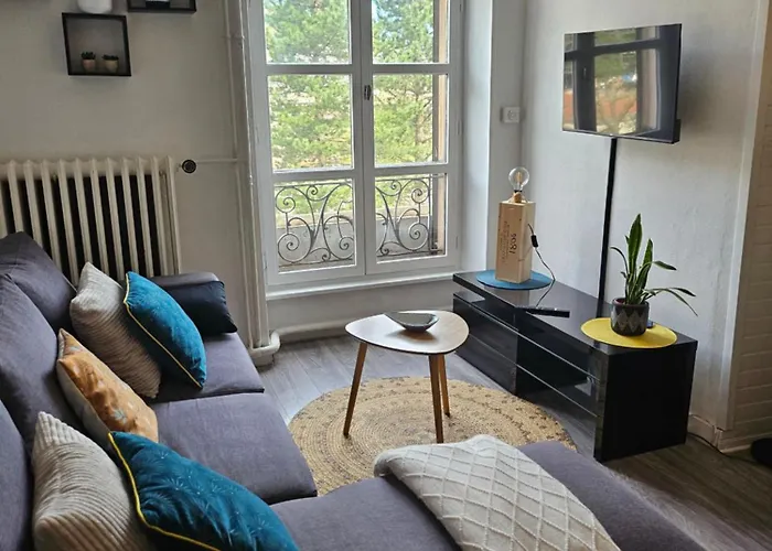 Appartement cosy avec vue sur les Thermes
