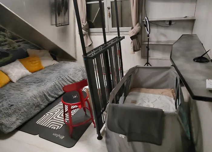 3 ch, 5 pers 1 bébé, cuisine équipée, cosy