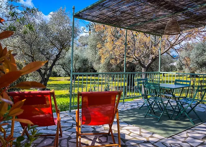 Petite maison indépendante au calme au cœur des oliviers
