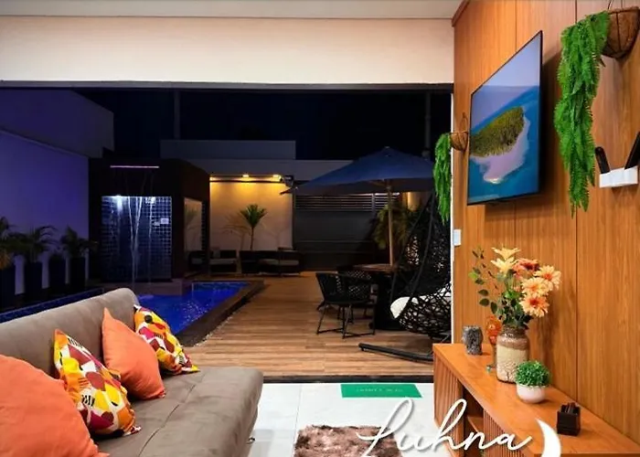 Espaço LUHNA - Piscina - AR - Sauna Privativa