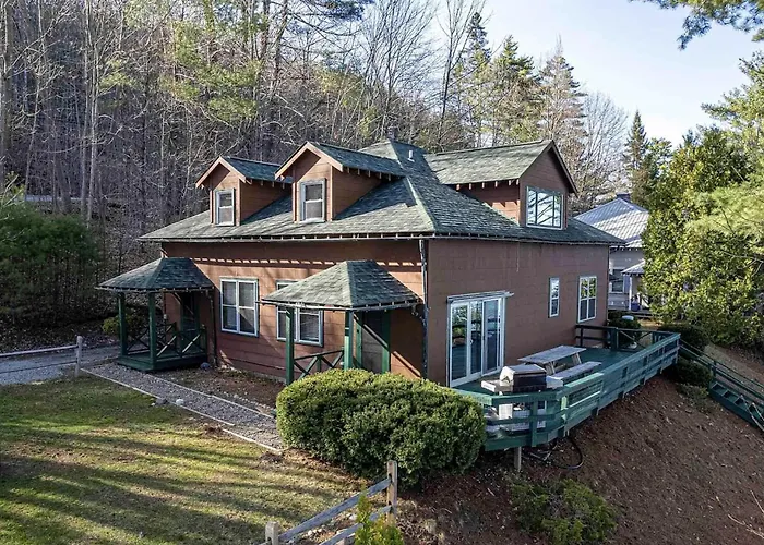 Yellow Pine Lake House Adk Schroon Private Beach