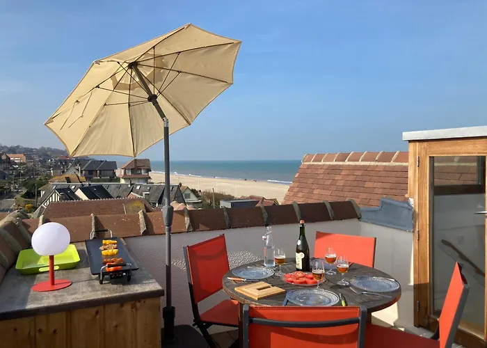 Le Beau Rivage Appartement avec rooftop privé&accès direct plage