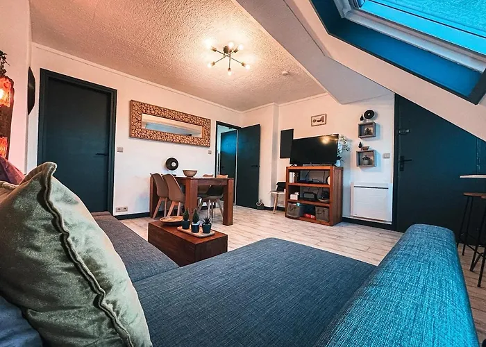 Vue mer, Appartement Cosy, Plage à 20 m