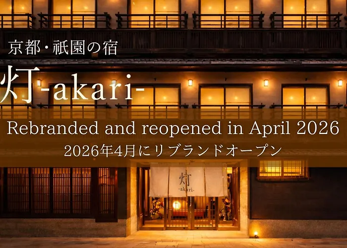 Hotels With Four Stars Akari Formerly Kyoto Ingion