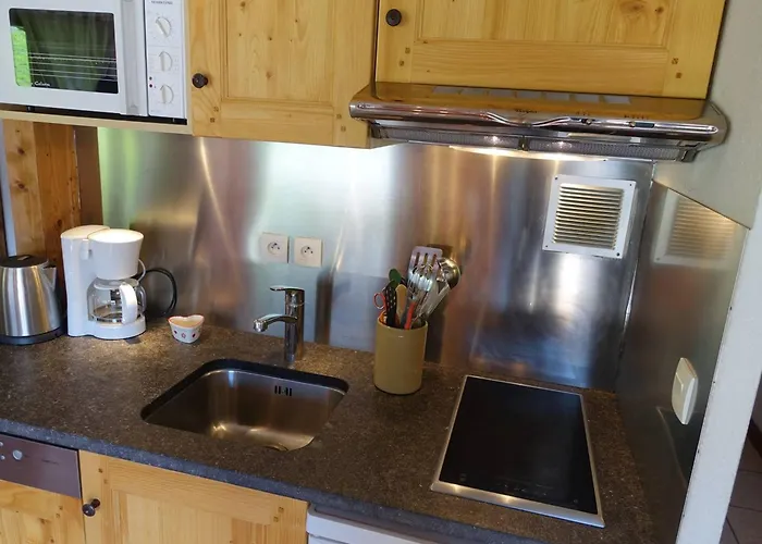Duplex ski aux pieds pour 6 pers, bien équipé - FR-1-342-193