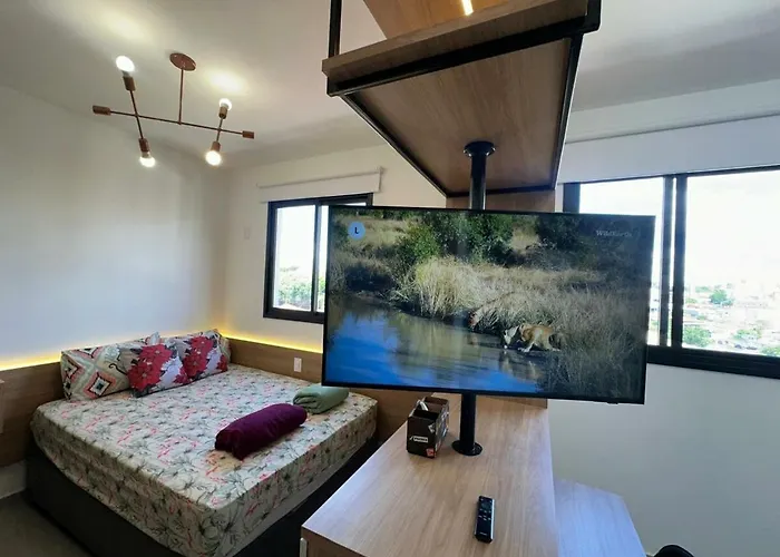 Tesla Apt2-Pool, Air, Gym, 24-Hour Portaria