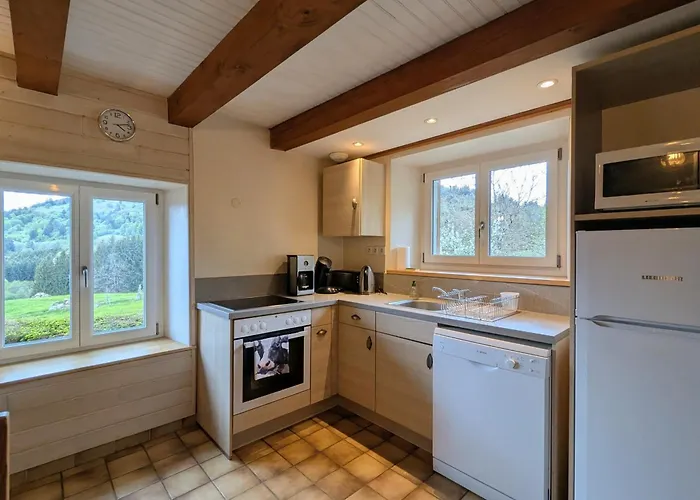 Gîte de montagne rénové avec poêle à bois - Saulxures-sur-Moselotte - FR-1-589-237