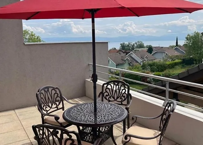 Superbe appartement au calme avec vue sur le Lac.