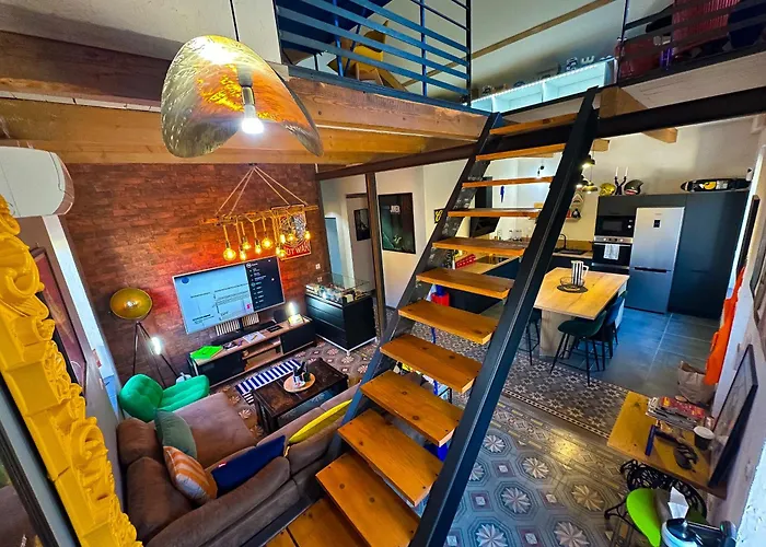 Loft Modern avec Jardin Piscine et Pool House