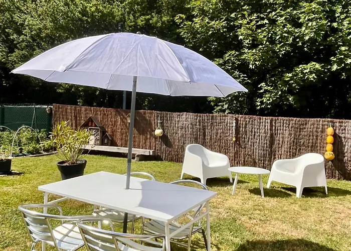 Studio cosy avec coin jardin