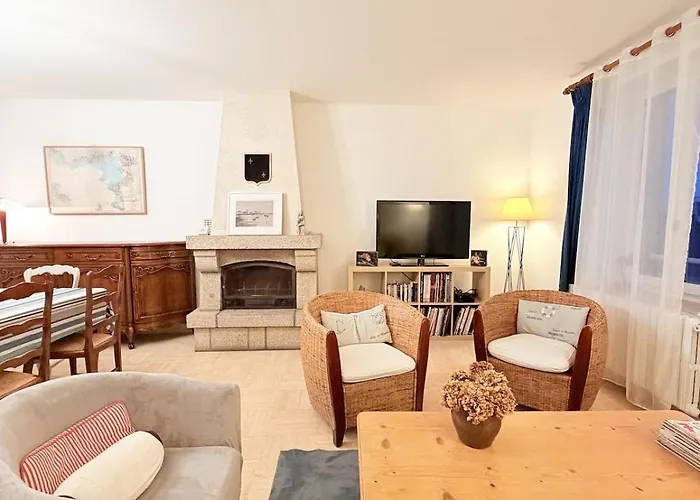 Maison chaleureuse proche mer