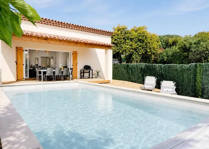 Villa 6p, piscine privée chauffée, clim - Summer Time