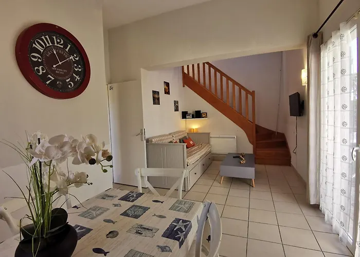 Maison dans résidence mer - piscine