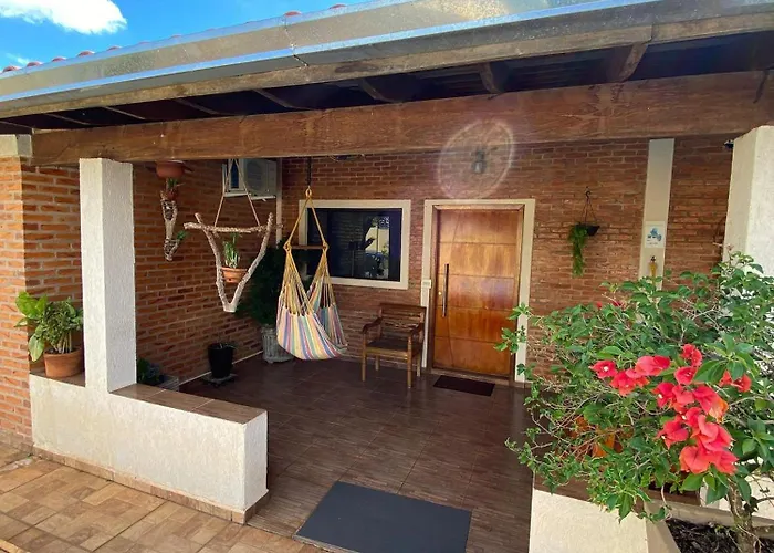 Cantinho Rústico Brotas SP + Piscina Privativa + Ar Condicionado