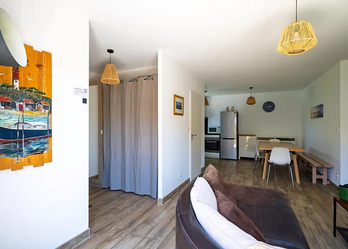 Maison Bassin d'Arcachon - Arès - Proche plage et commerces, 3 chambres, 8 personnes, Climatisation