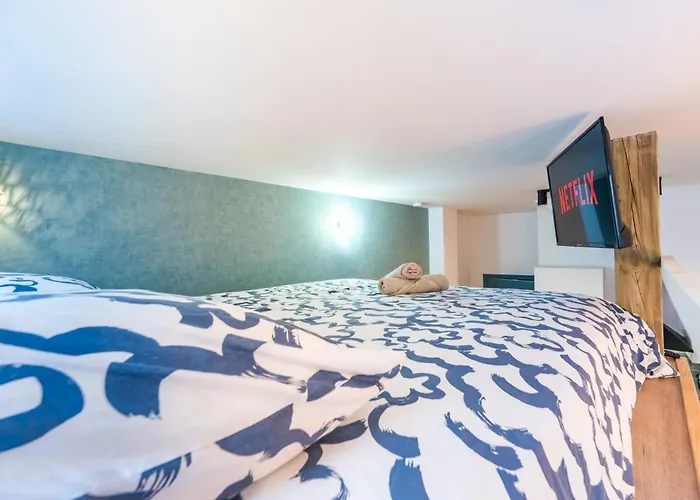 Le Loft cosy avec mezzanine Centre Guingamp