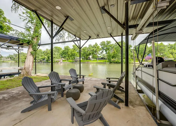 Outdoor Entertainment Space: Home In Mcqueeney