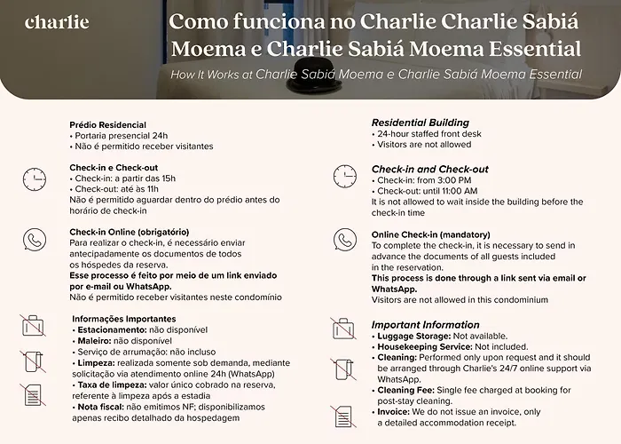 Charlie Sabiá Moema Essential