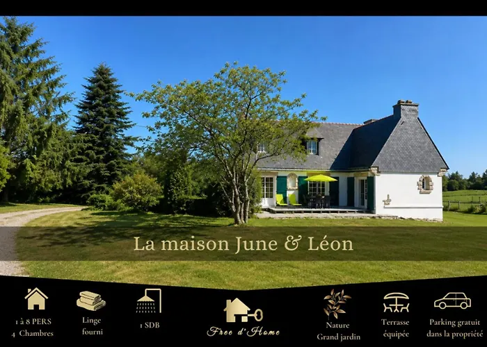 La villa June et Léon, un havre de paix, 2-8 pers