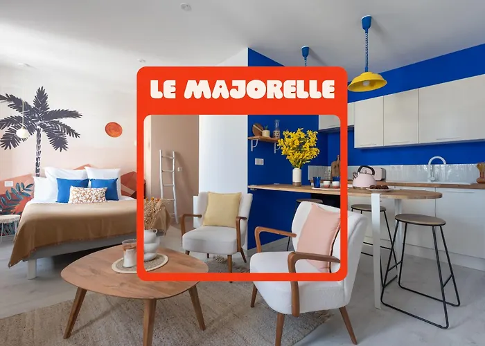 Le Majorelle logement atypique en hyper centre, avec service premium by PRIMO C0NCIERGERIE