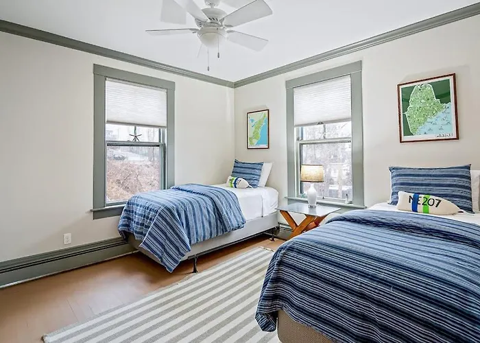 Waterfront, Walkable, Updated Home With Harbor Views & Partial Ac
