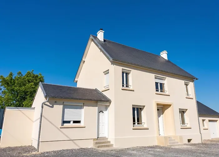 Studio avec jardin clos et wifi a Vierville sur Mer