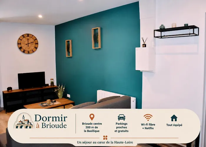 Dormir à Brioude - appartement 'esprit nature'