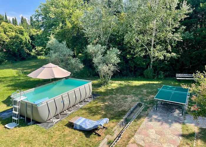 Appartement piscine sans vis à vis