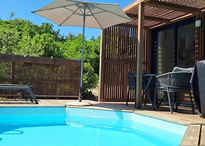 TINY HOUSE avec piscine La Bernadette villa Sisyphe
