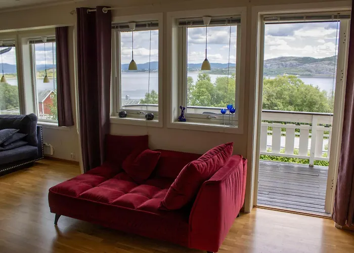 Villa Valentina By Arctic Prive - Northern Lights Retreat With Fjord View In Alta