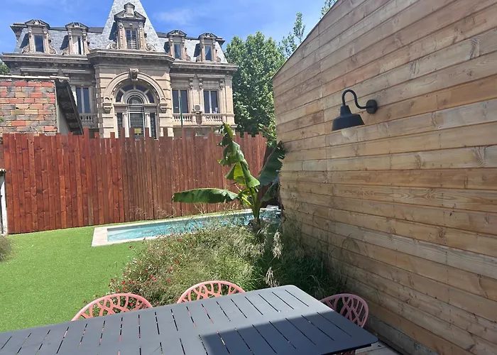 Maison climatisée, piscine, à 5 minutes des Grands Buffets