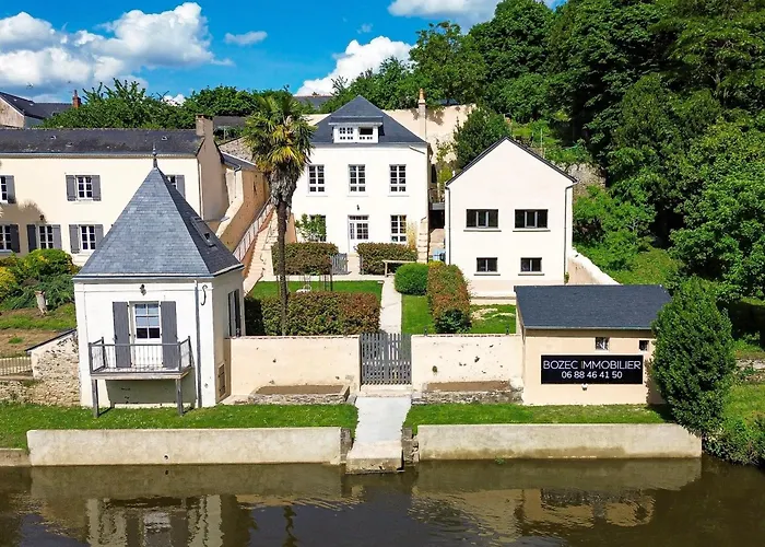 Gîte rénové au bord de la Sarthe, calme et parking privé - FR-1-410-460
