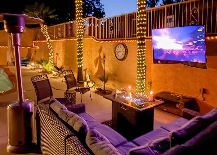Water Purifier, Large Pool, Outdoortv Dining Grill