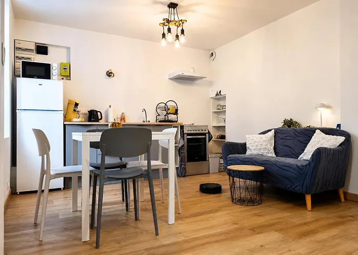 Mafolie, Pierrelatte centre, 1 chambre, RdC, Clim