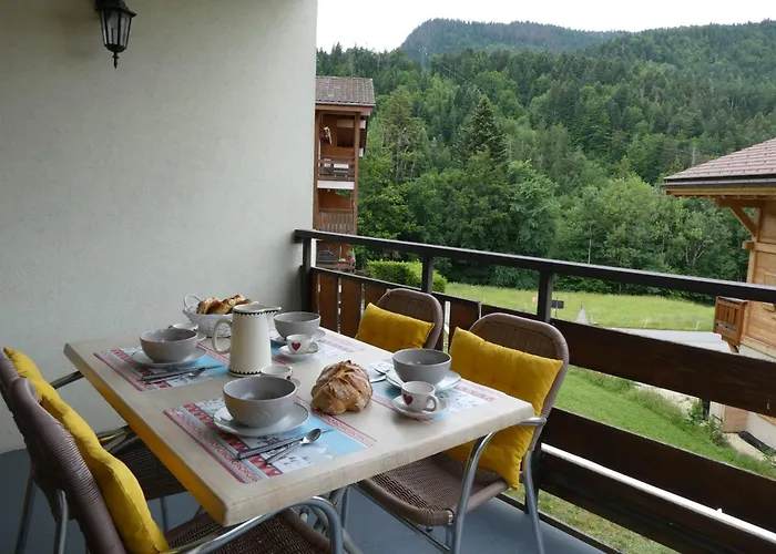 Appt avec balcon centre du village