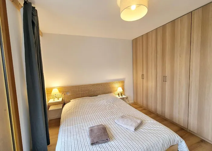 Cozy apartment in the heart of La Féclaz sleeps 5 48m