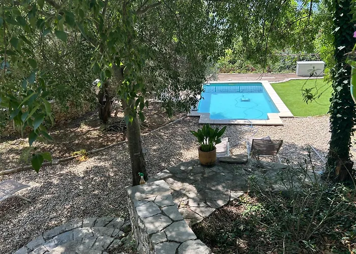 Gîte hérault cévennes avec piscine et tiny house
