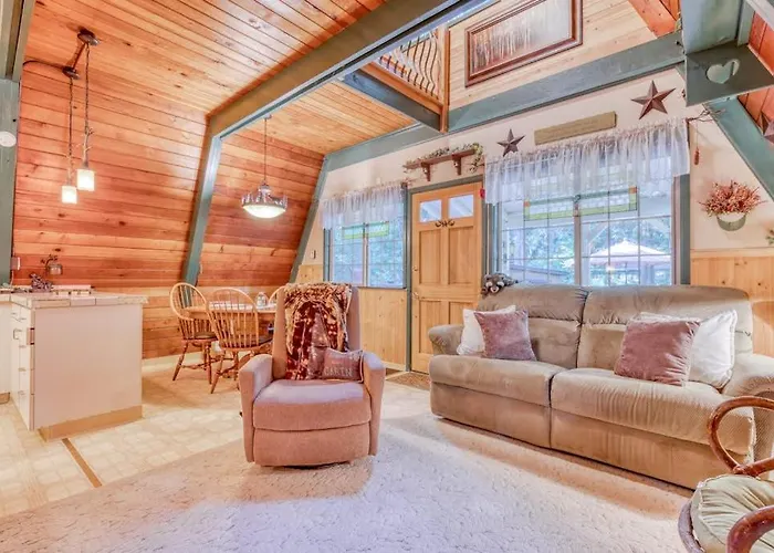 Adorable A-Frame Cabin Withnearby River Access Game Room Wood Stove Firepit