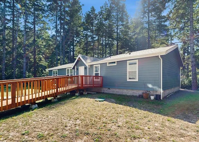 Dog-Friendly Single-Level Home With Ramp Entry Access Firepit W&D And Wifi