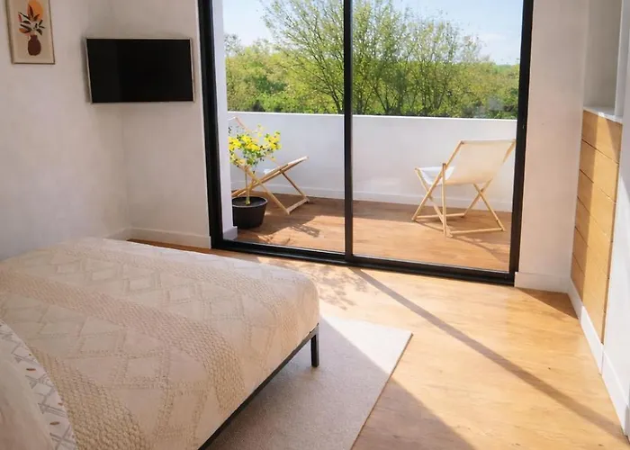 Maison privative avec piscine
